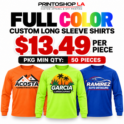 Heavy cotton Long Sleeve